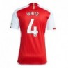 Arsenal Home Shirt 2023-24 with White 4 printing-Red