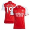 Arsenal Home Shirt 2023-24 with Trossard 19 printing-Red