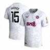 Aston Villa WSL Away Shirt 2023-24 with Parker 15 printing-White