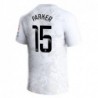 Aston Villa WSL Away Shirt 2023-24 with Parker 15 printing-White