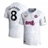 Aston Villa Away Shirt 2023-24 With Tielemans 8 Printing-White