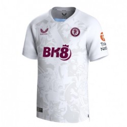 Aston Villa WSL Away Shirt 2023-24 with McLoughlin 16 printing-White