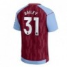 Aston Villa Home Shirt 2023-24 with Bailey 31 printing-Maroon