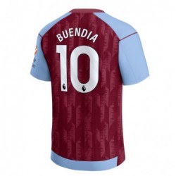 Aston Villa Home Shirt 2023-24 with Buendia 10 printing-Maroon