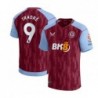 Aston Villa Home Shirt 2023-24 with Traoré 9 printing-Maroon