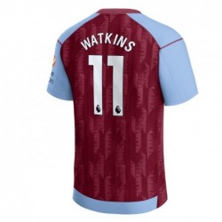 Aston Villa Home Shirt 2023-24 with Watkins 11 printing-Maroon