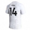 Aston Villa Away Shirt 2023-24 with Pau 14 printing-White