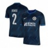 Chelsea Cup Away Stadium Sponsored Shirt 2023-24 With Disasi 2 ,Navy