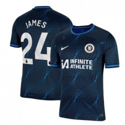 Chelsea Away Stadium Sponsored Shirt 2023-24With James 24,Navy