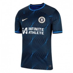 Chelsea Cup Away Stadium Sponsored Shirt 2023-24 With Sterling 7,Navy