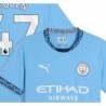 Manchester City Home jersey 2024-25 with Foden 47 - Light Blue