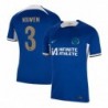 Chelsea Home Stadium Sponsored Shirt 2023-24 With Nouwen 3 , Blue