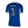 Chelsea Home Stadium Sponsored Shirt 2023-24 With Nouwen 3 , Blue