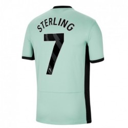 Chelsea Third Stadium Sponsored Shirt 2023-24 With Sterling 7 ,Mint