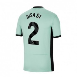 Chelsea Third Stadium Sponsored Shirt 2023-24 With Disasi 2 Printing-Mint