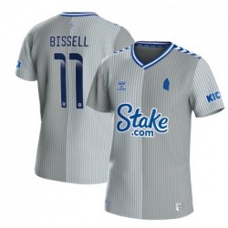 Everton WSL Third Shirt 2023-24 with Bissell 11 printing-Grey