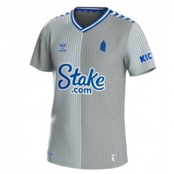 Everton Third Shirt 2023-24 with Danjuma 10 printing-Grey