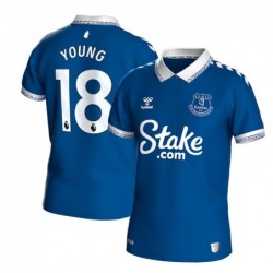 Everton Home Shirt 2023-24 With Young 18 Printing-Blue