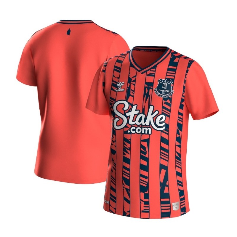 Everton Away Shirt 2023-24-Orange