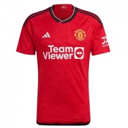 Manchester United EPL Home Shirt 2023-24 with Reguilón 15 , Red