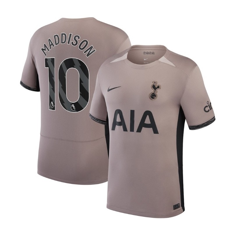 James Maddison Tottenham Hotspur 2023/24 Third Stadium Player Jersey-Tan