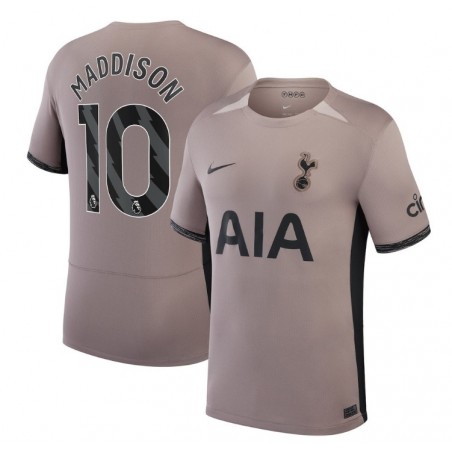 James Maddison Tottenham Hotspur 2023/24 Third Stadium Player Jersey-Tan