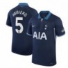 Tottenham Hotspur Away Stadium Shirt 2023-24 with Højbjerg 5,Navy