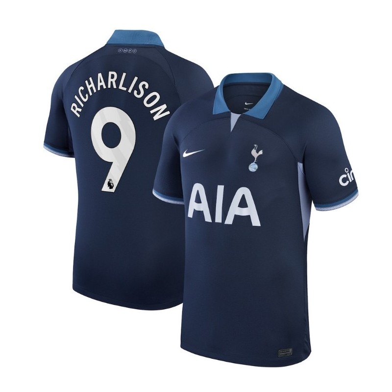 Tottenham Hotspur Away Stadium Shirt 2023-24 with Richarlison 9,Navy