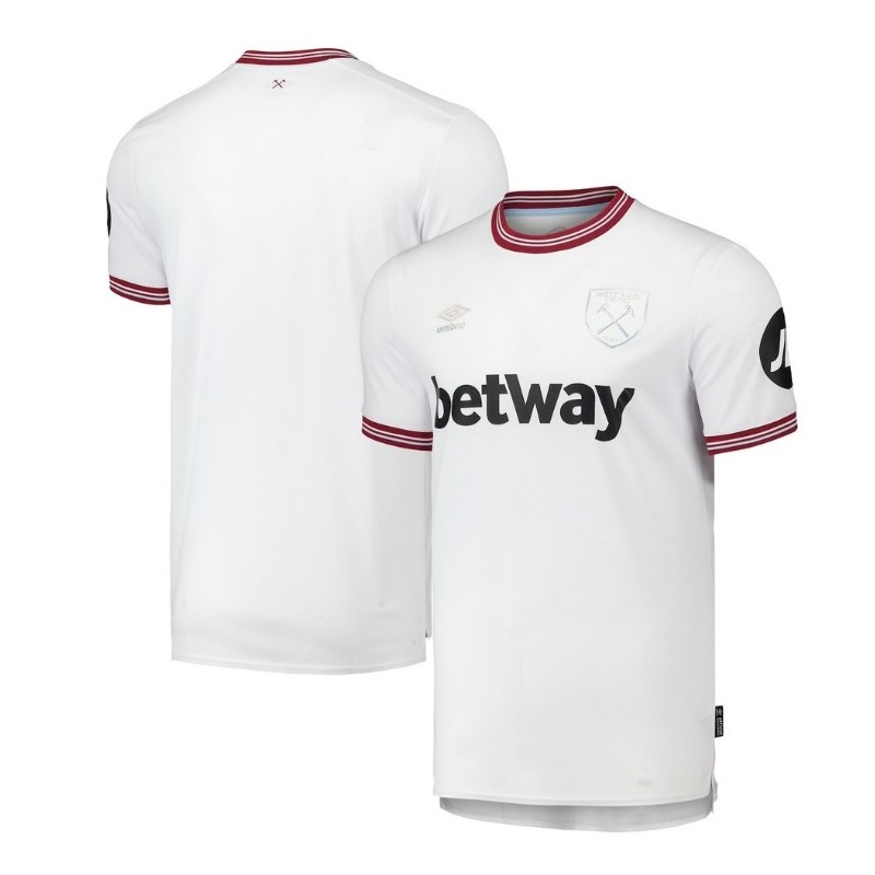 West Ham United Away Shirt 2023-24-White