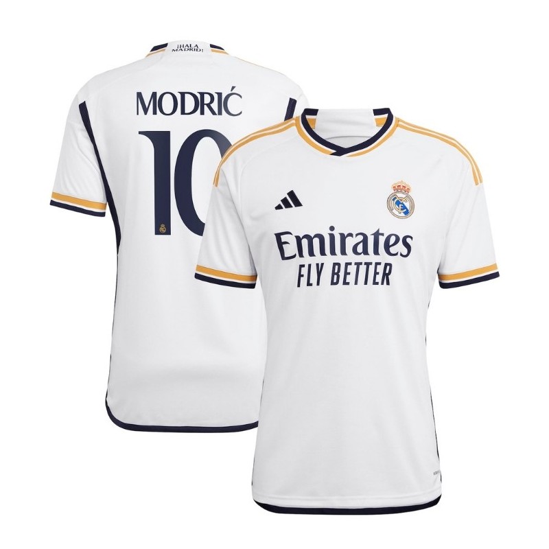 Luka Modric Real Madrid 2023/24 Home Jersey-White