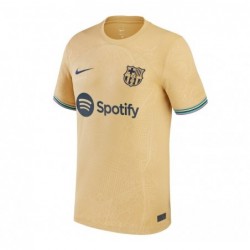 Pedri Barcelona 2022/23 Away Player Jersey-Gold