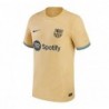 Pedri Barcelona 2022/23 Away Player Jersey-Gold