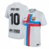 Ansu Fati Barcelona 2022/23 Third Breathe Stadium Player Jersey-Gray