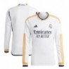 Real Madrid 2023/24 Home Long Sleeve Jersey-White