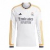 Real Madrid 2023/24 Home Long Sleeve Jersey-White