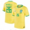 Gabriel Martinelli Brazil National Team 2022/23 Home Jersey - Yellow