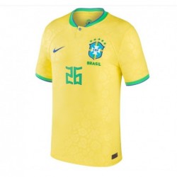 Gabriel Martinelli Brazil National Team 2022/23 Home Jersey - Yellow