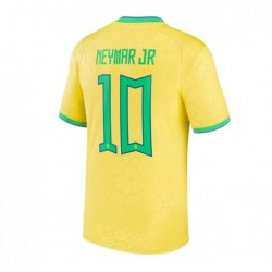 Neymar Jr. Brazil 2022/23 Home Breathe Stadium Player Jersey - Yellow