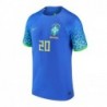 Vinicius Junior Brazil National Team 2022/23 Away Jersey - Blue