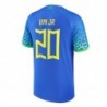 Vinicius Junior Brazil National Team 2022/23 Away Jersey - Blue