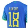 Gabriel Jesus Brazil National Team 2022/23 Away Jersey - Blue