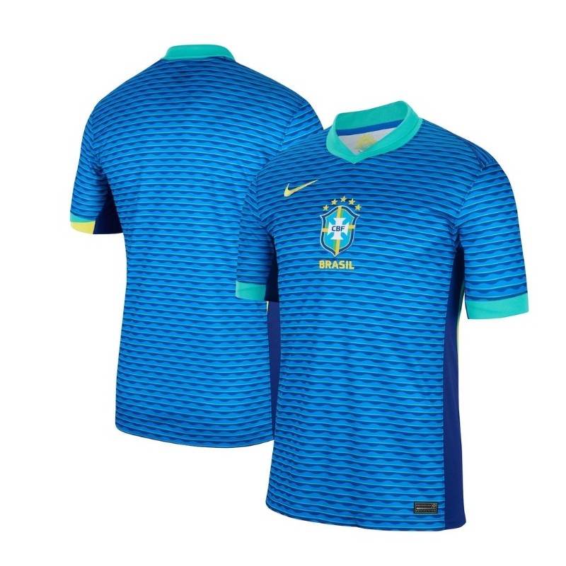 Brazil National Team 2024 Away Stadium Jersey – Blue