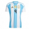 Julián Álvarez Argentina National Team 2024 Home Jersey - White