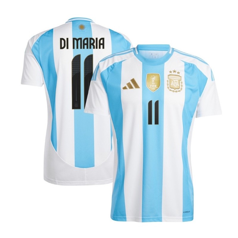 Angel Di Maria Argentina National Team 2024 Home Jersey - White