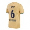 Gavi Barcelona 2022/23 Away Breathe Stadium Player Jersey-Gold