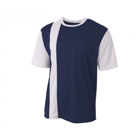 Sleeve Crew Neck Legend Color Block Sports Soccer Wear Jersey