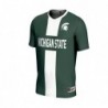 Youth GameDay Greats 1 Green Michigan State Spartans Lightweight Soccer Shirt