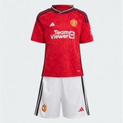 Kids Soccer Jersey MANCHESTER UNITED 23/24 HOME MINI KIT