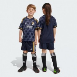 Kids Unisex Football REAL MADRID 23/24 AWAY MINI KIT