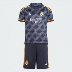 Kids Unisex Football REAL MADRID 23/24 AWAY MINI KIT